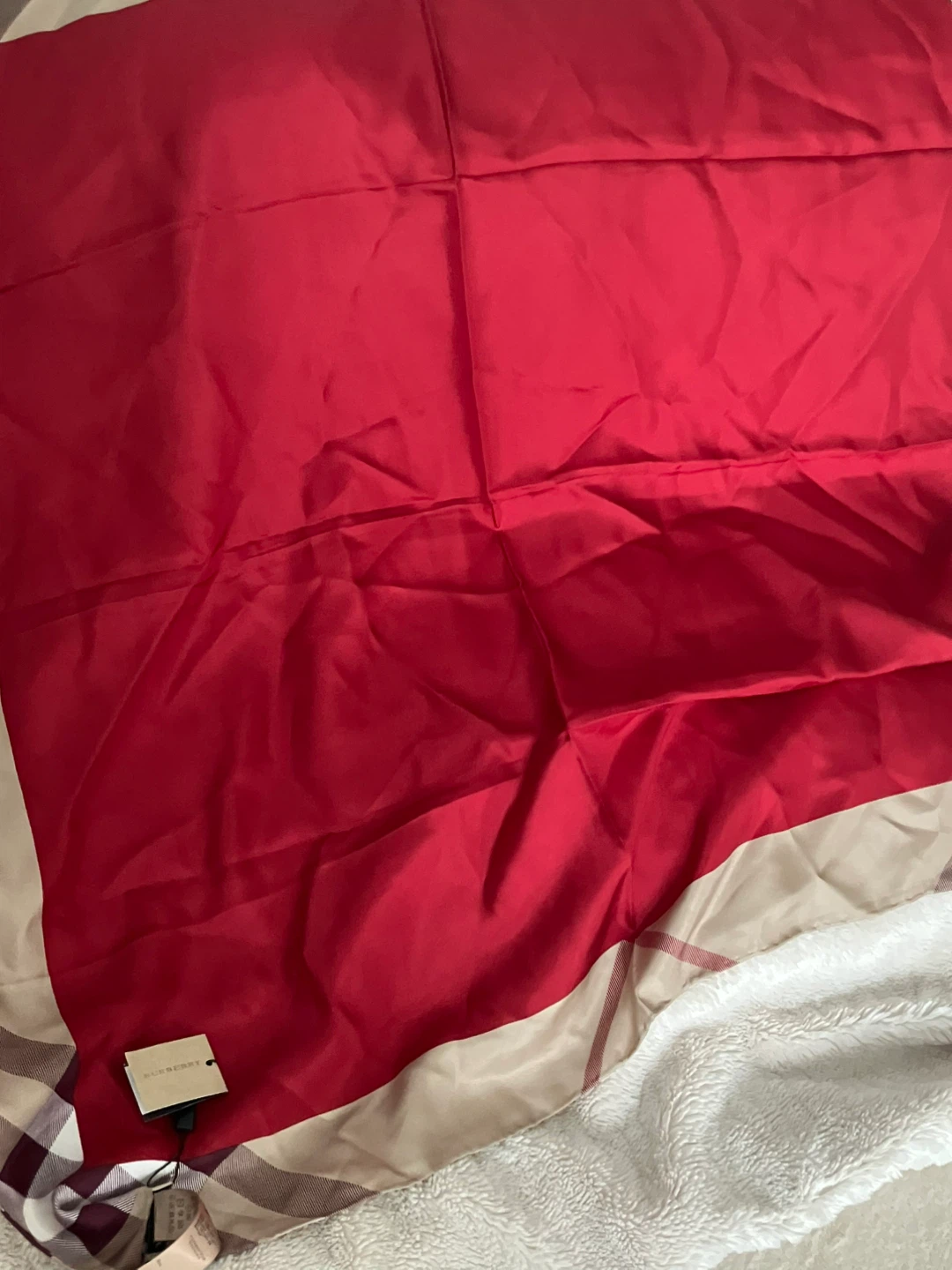 Burberry Silk Scarf - photo 3
