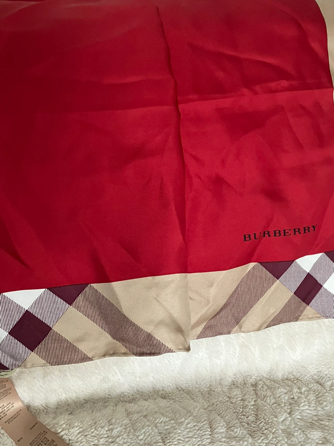 Burberry Silk Scarf - photo 2