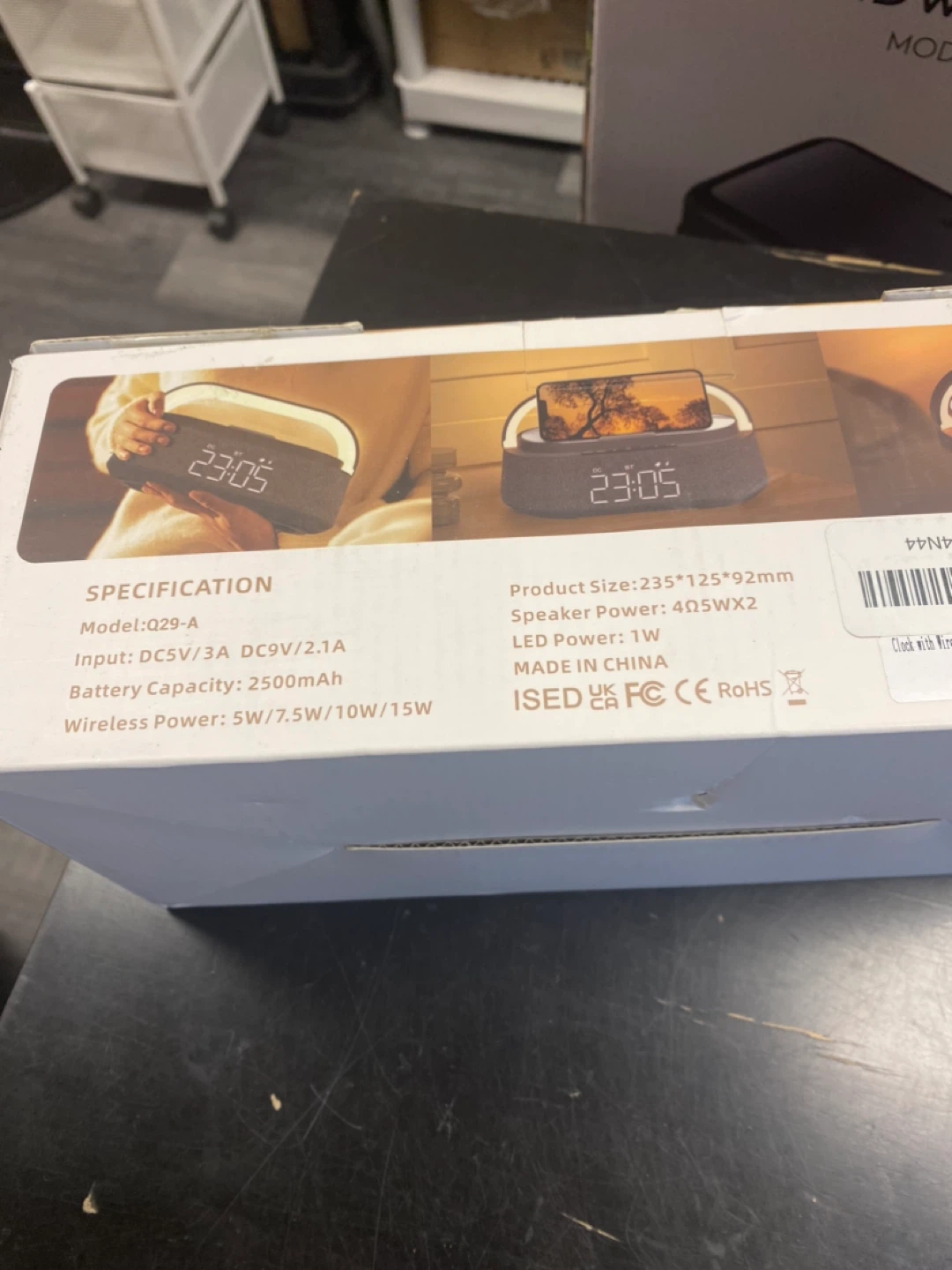 Multi-functional Alarm Clock with Wireless Charger - photo 2