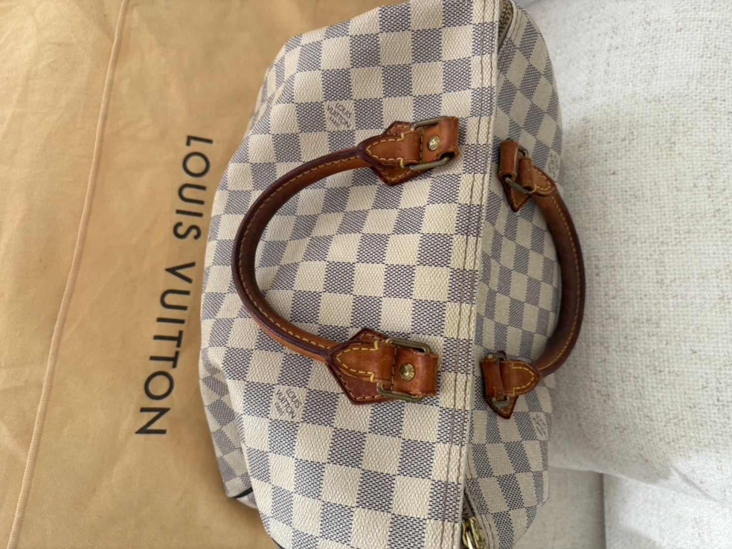 Louis Vuitton Speedy Bag Damier Azur - photo 3