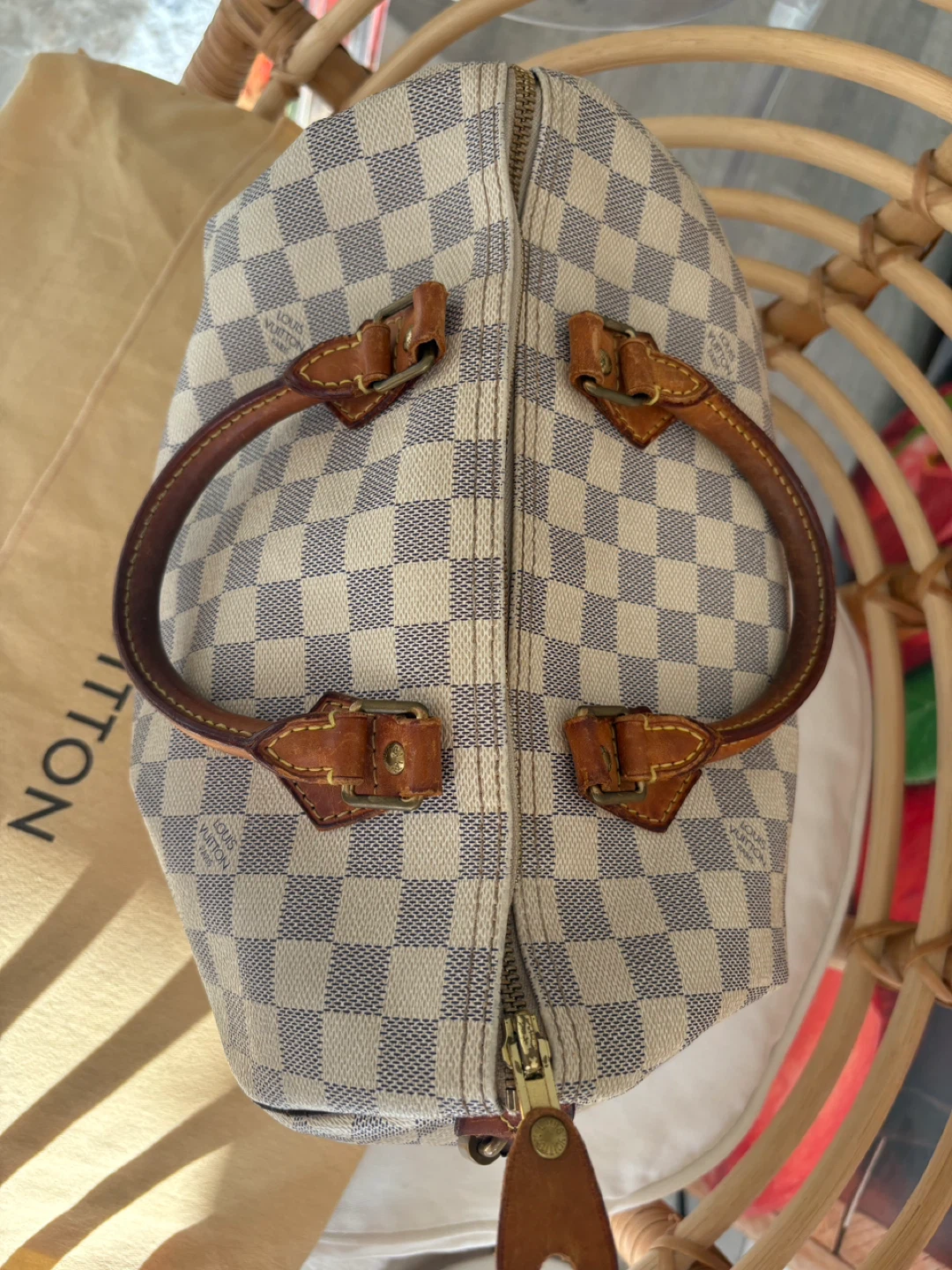 Louis Vuitton Speedy Bag Damier Azur - photo 2