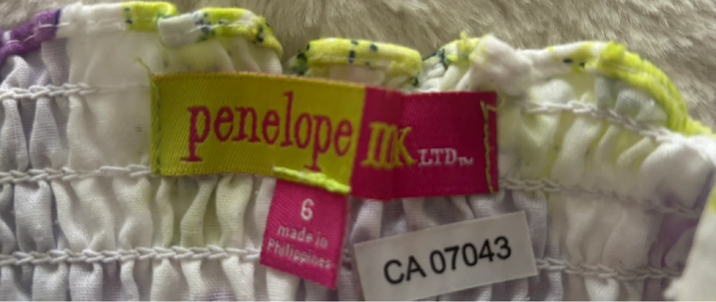 Penelope LTD Girls Dress Size 6 Floral - photo 2