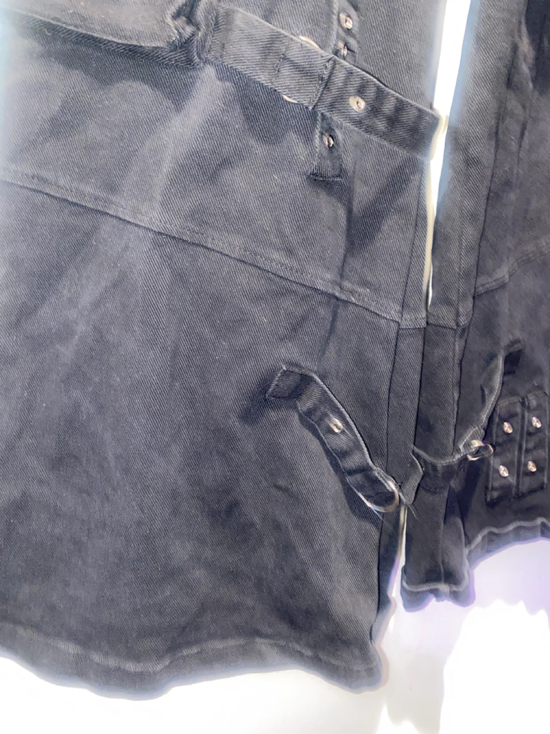 Finesse Black Cargo Pants Size XS - photo 2