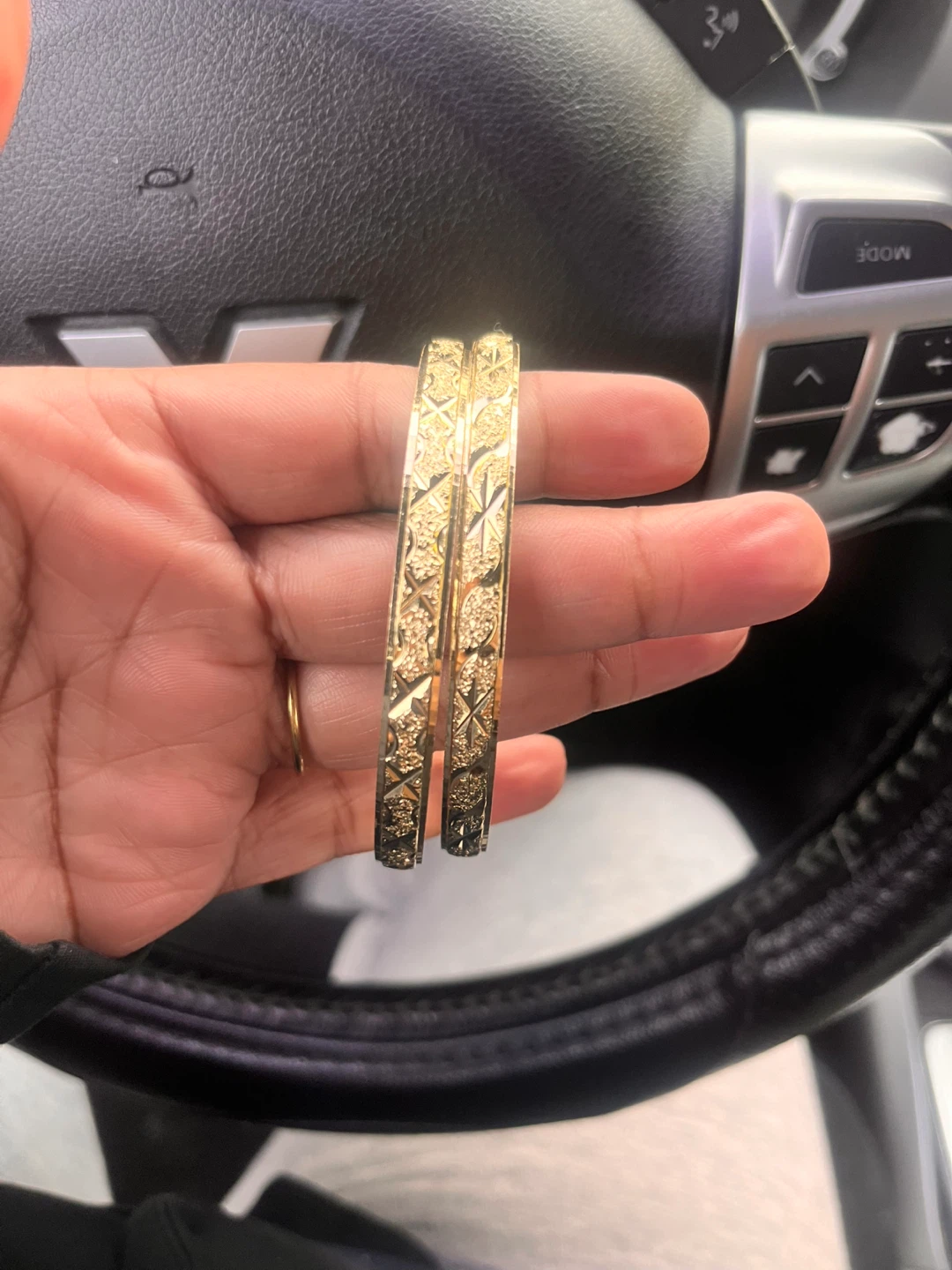 Gold plated Bangles 14K