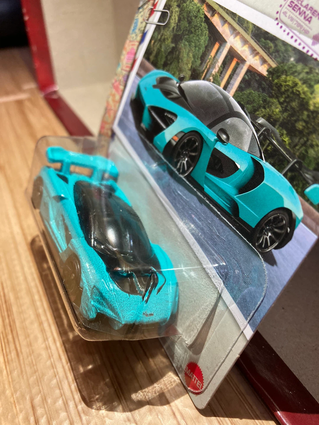 Hot Wheels World Series Brazil / Mclaren Senna / Light Blue - photo 2