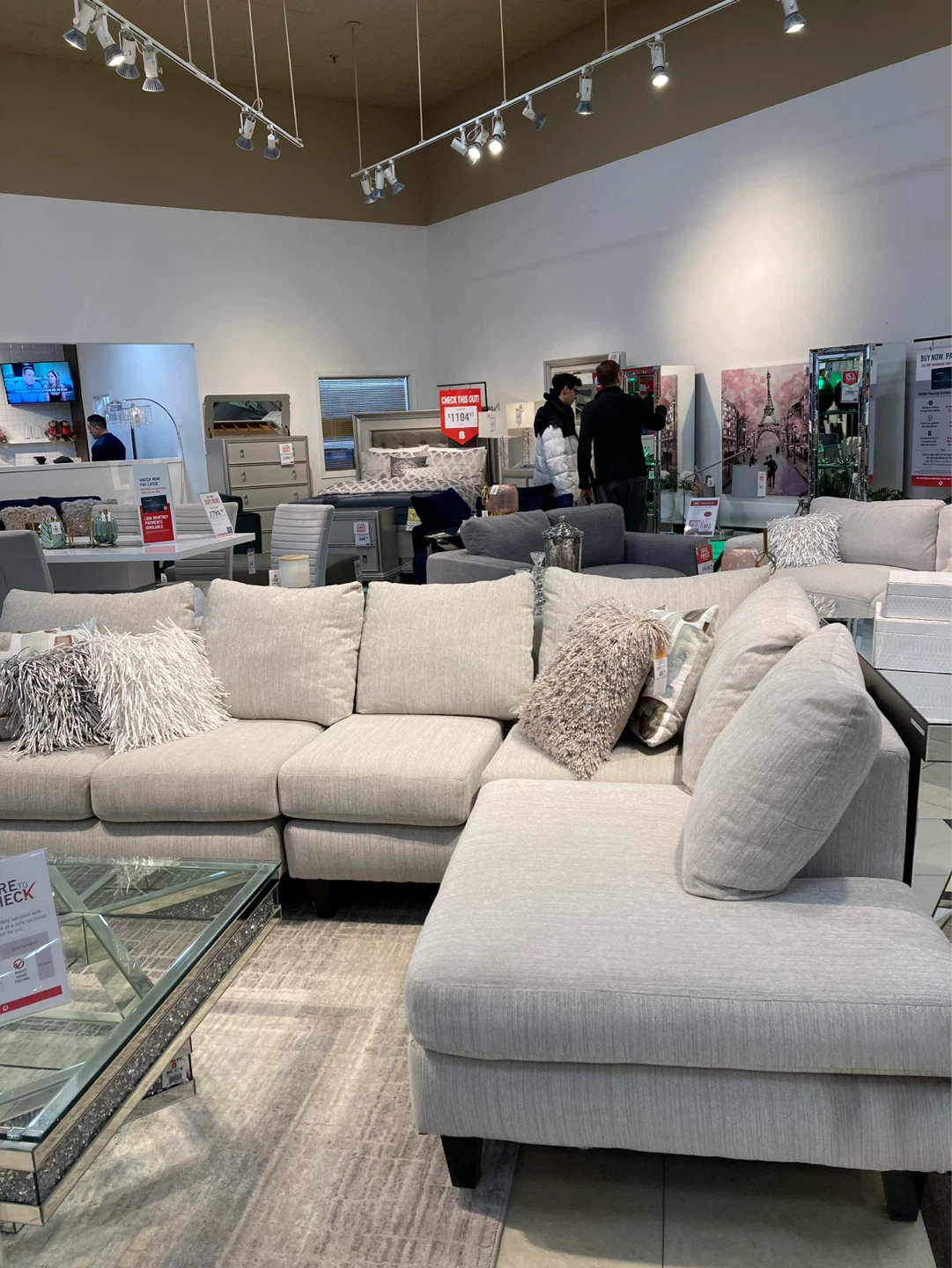 Large Sectional Couch - The Brick