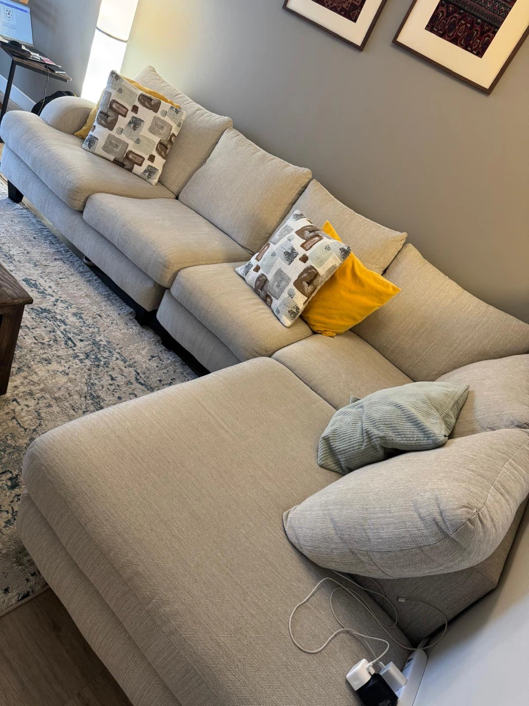 Large Sectional Couch - The Brick - photo 4
