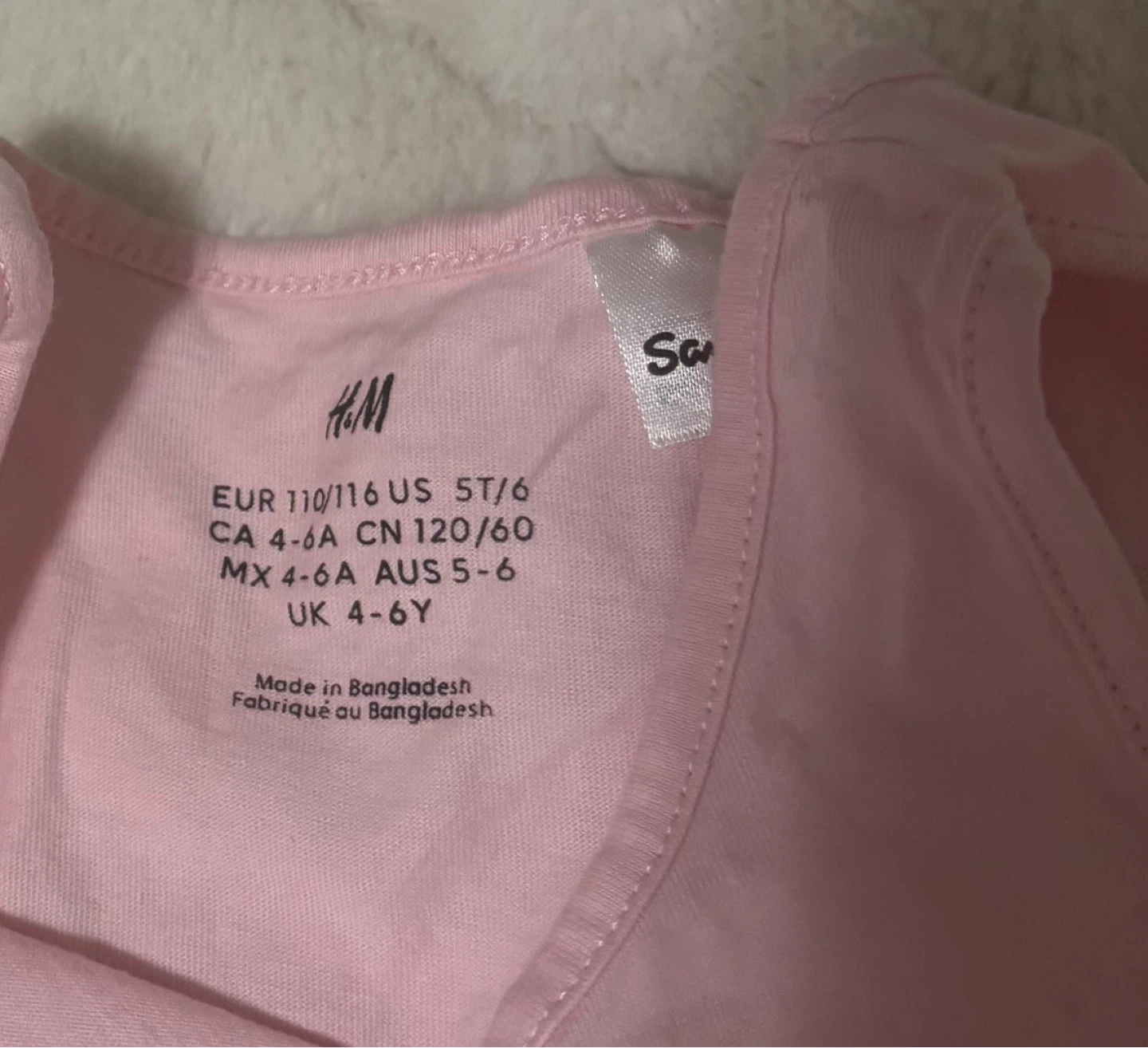 H&M Hello Kitty and Friends Pink Dress Size 5/6 - photo 2