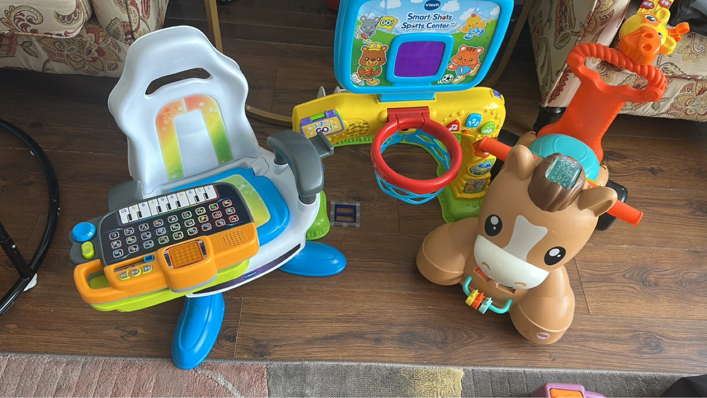 VTech Smart Shots Sports Center with Ride-On Toy - photo 2