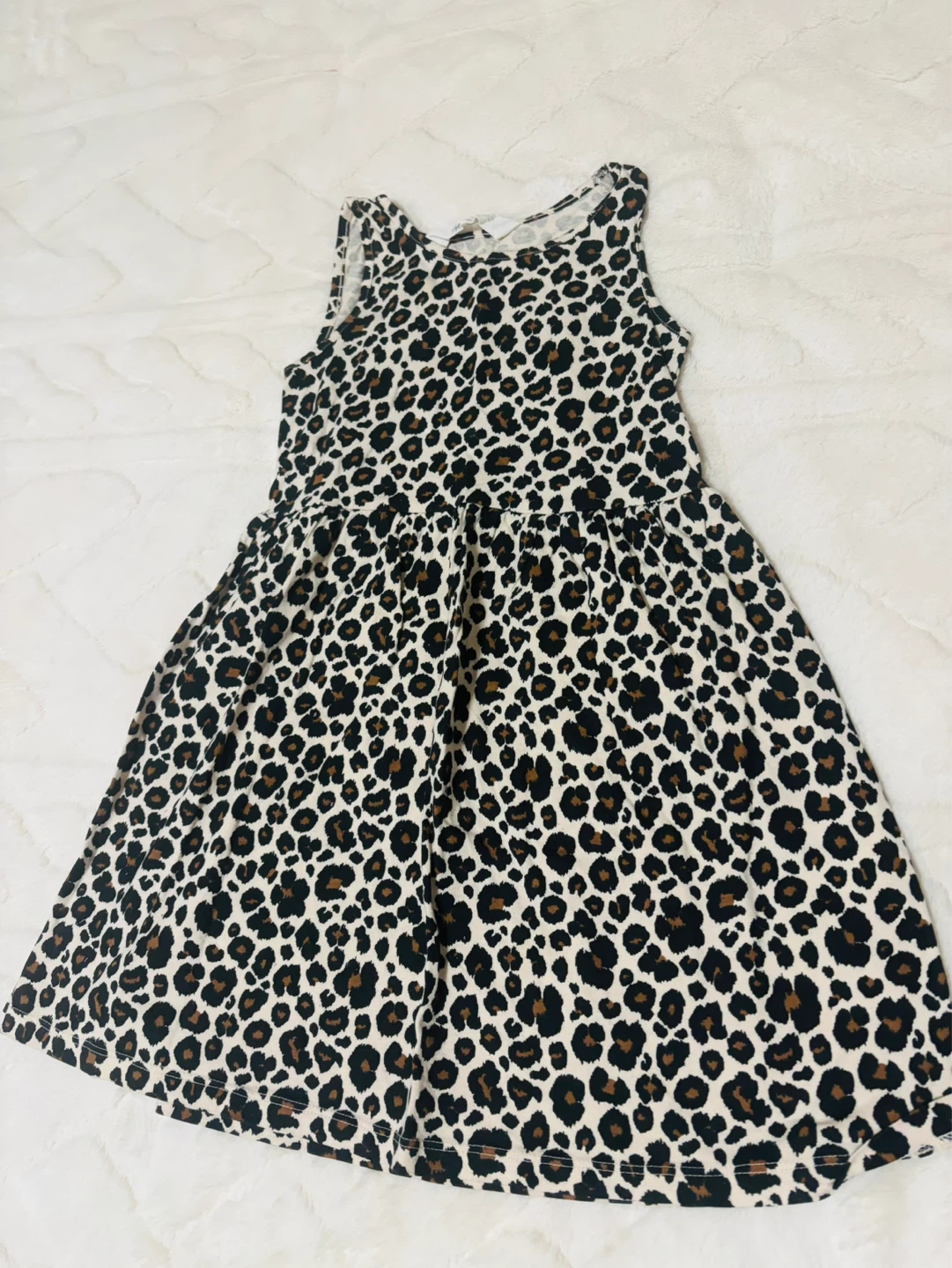H&M Leopard Print Dress - Size 4-6Y