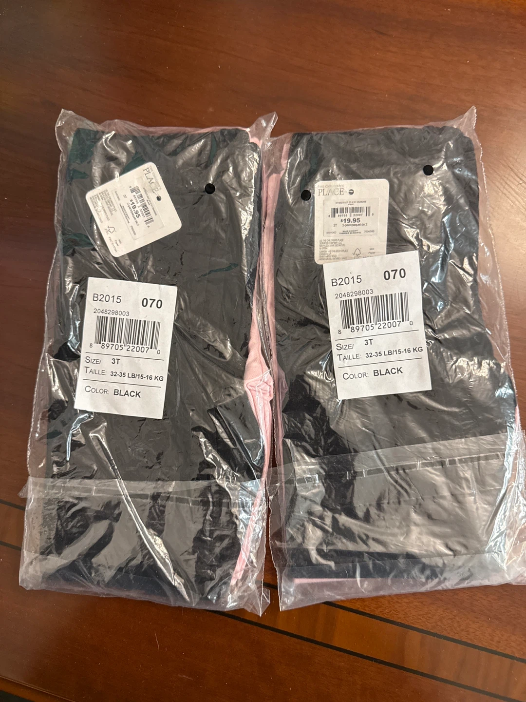 The Children's Place Toddler Girls Leggings 2T Pack