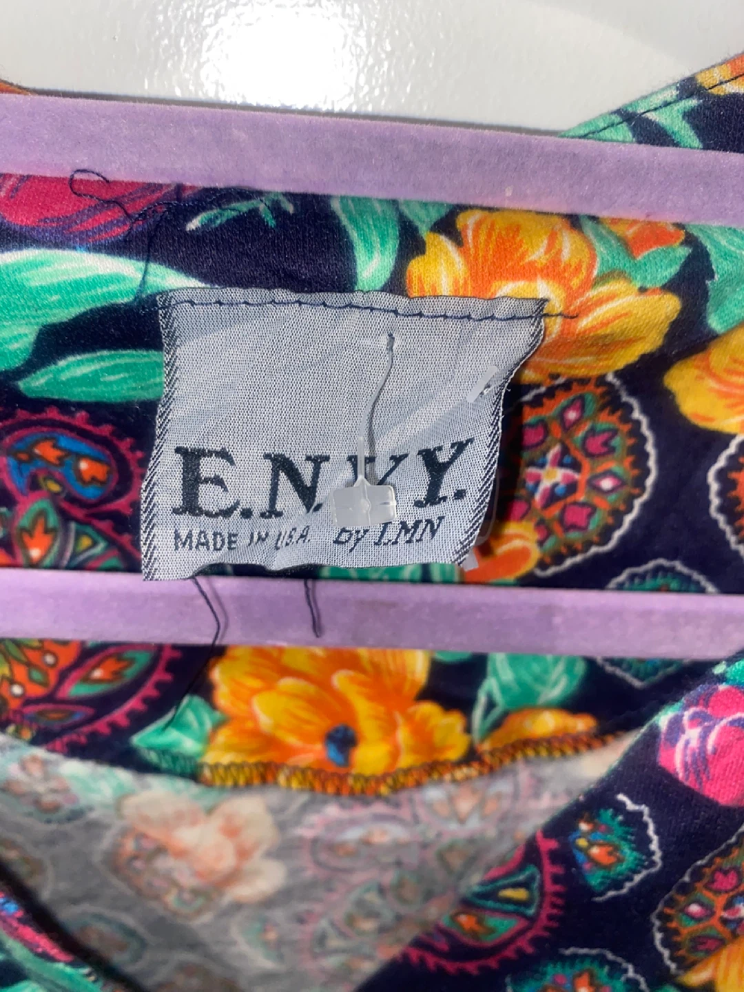 E.N.V.Y. Women's Floral Print Button-Up Blouse - photo 4