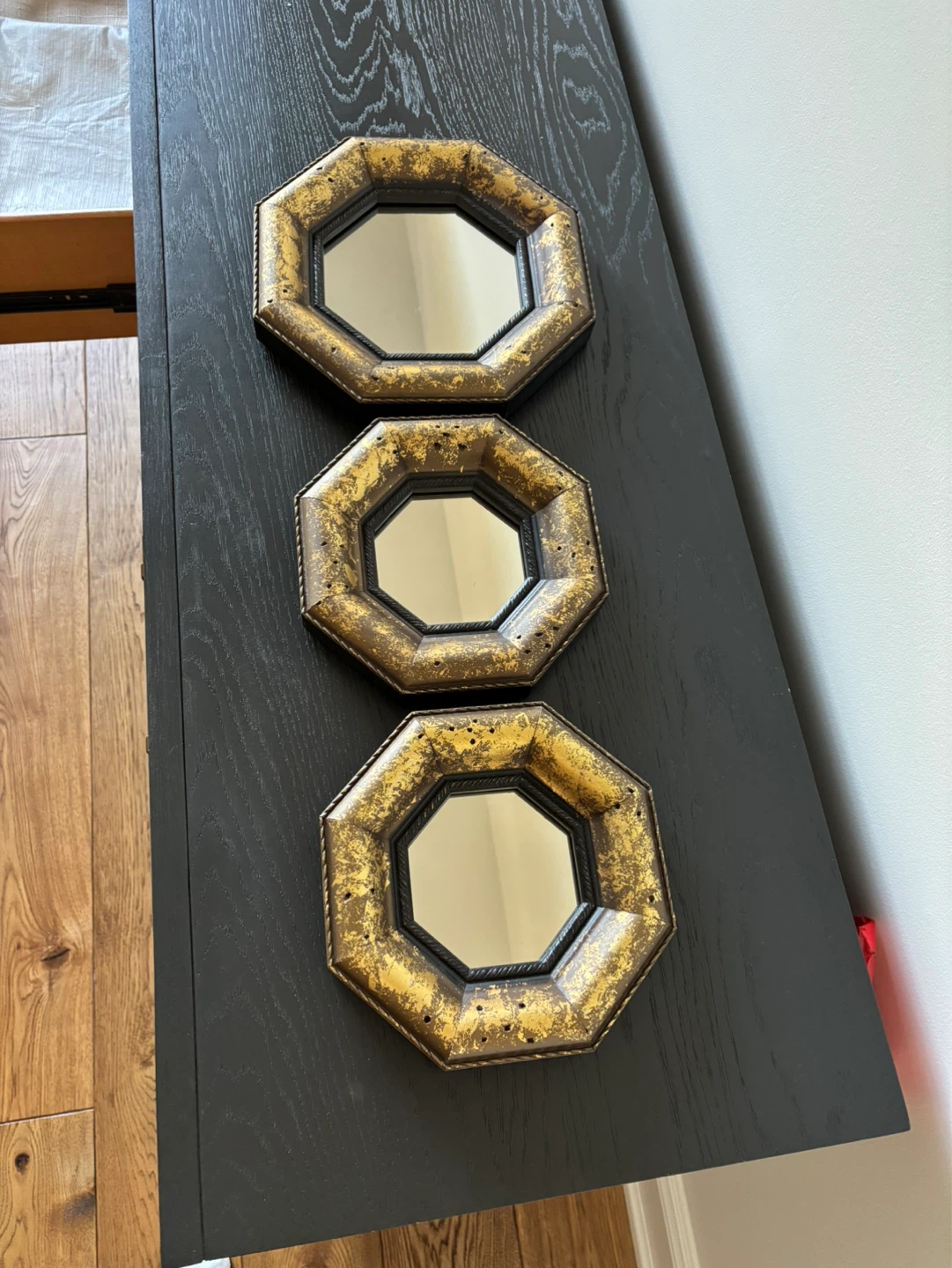 Set of 3 Octagon Mirrors