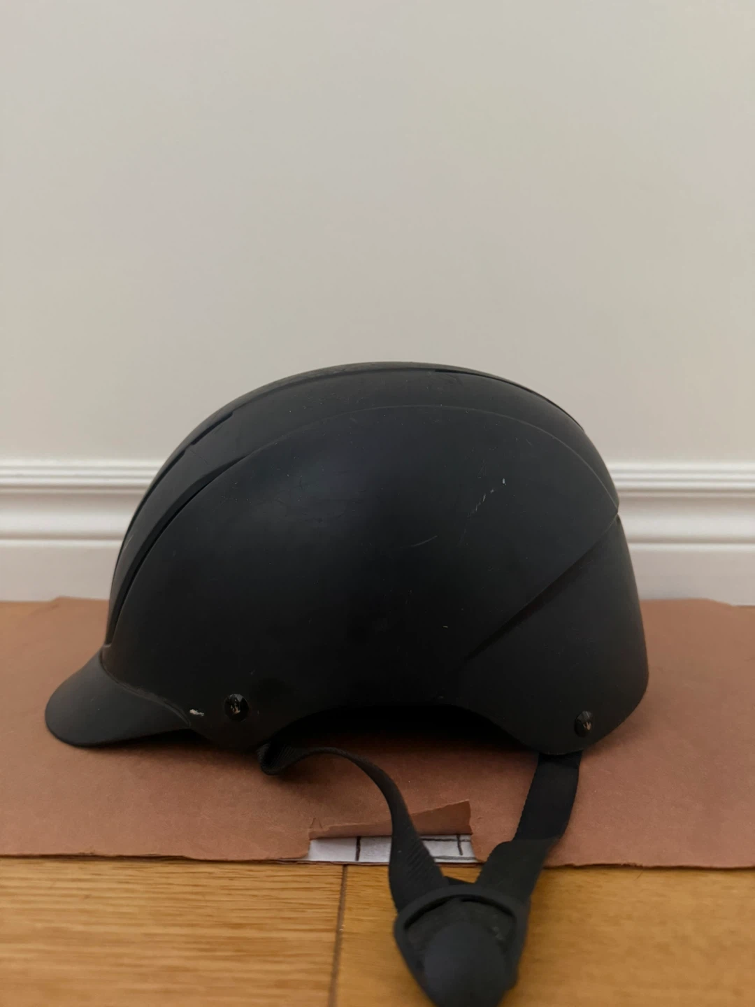 Troxel Black Equestrian Riding Helmet