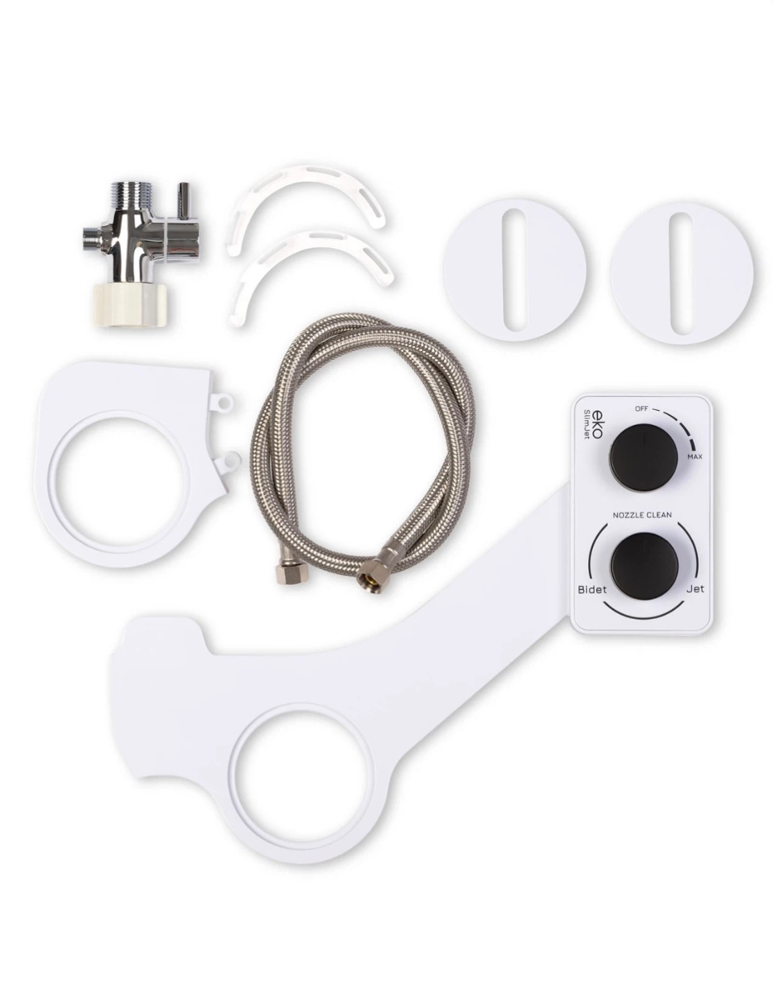 EXO Toilet Bidet Attachment with Dual Nozzle - photo 4