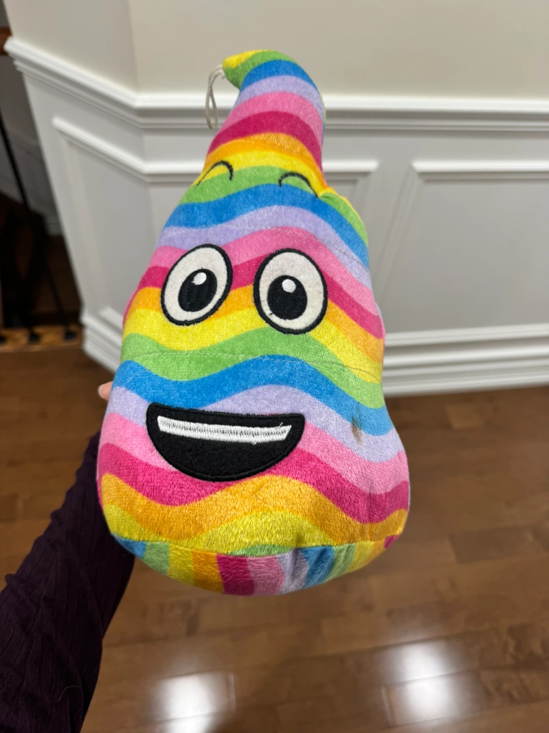 Rainbow Poop Emoji Plush Toy