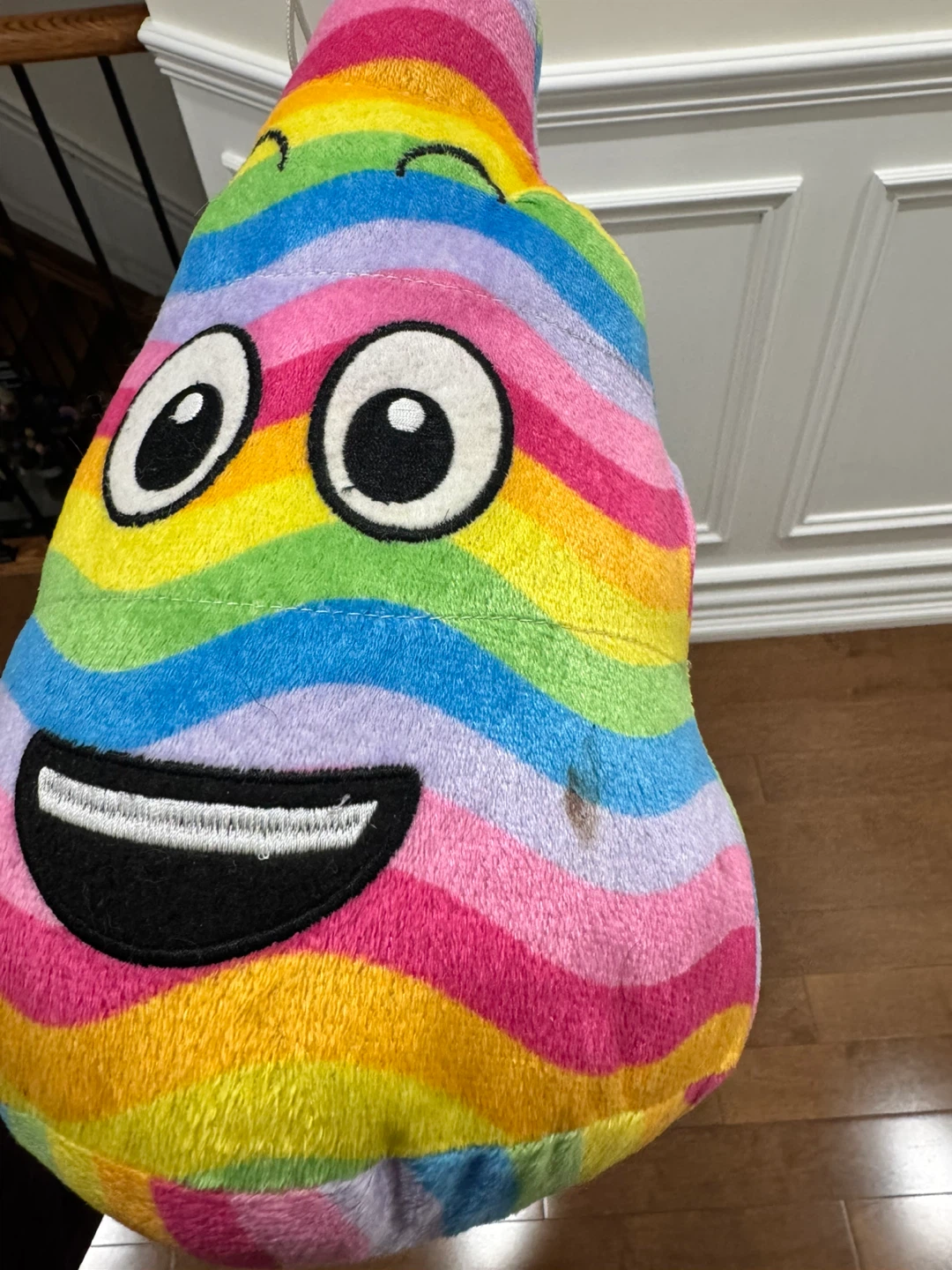 Rainbow Poop Emoji Plush Toy - photo 2