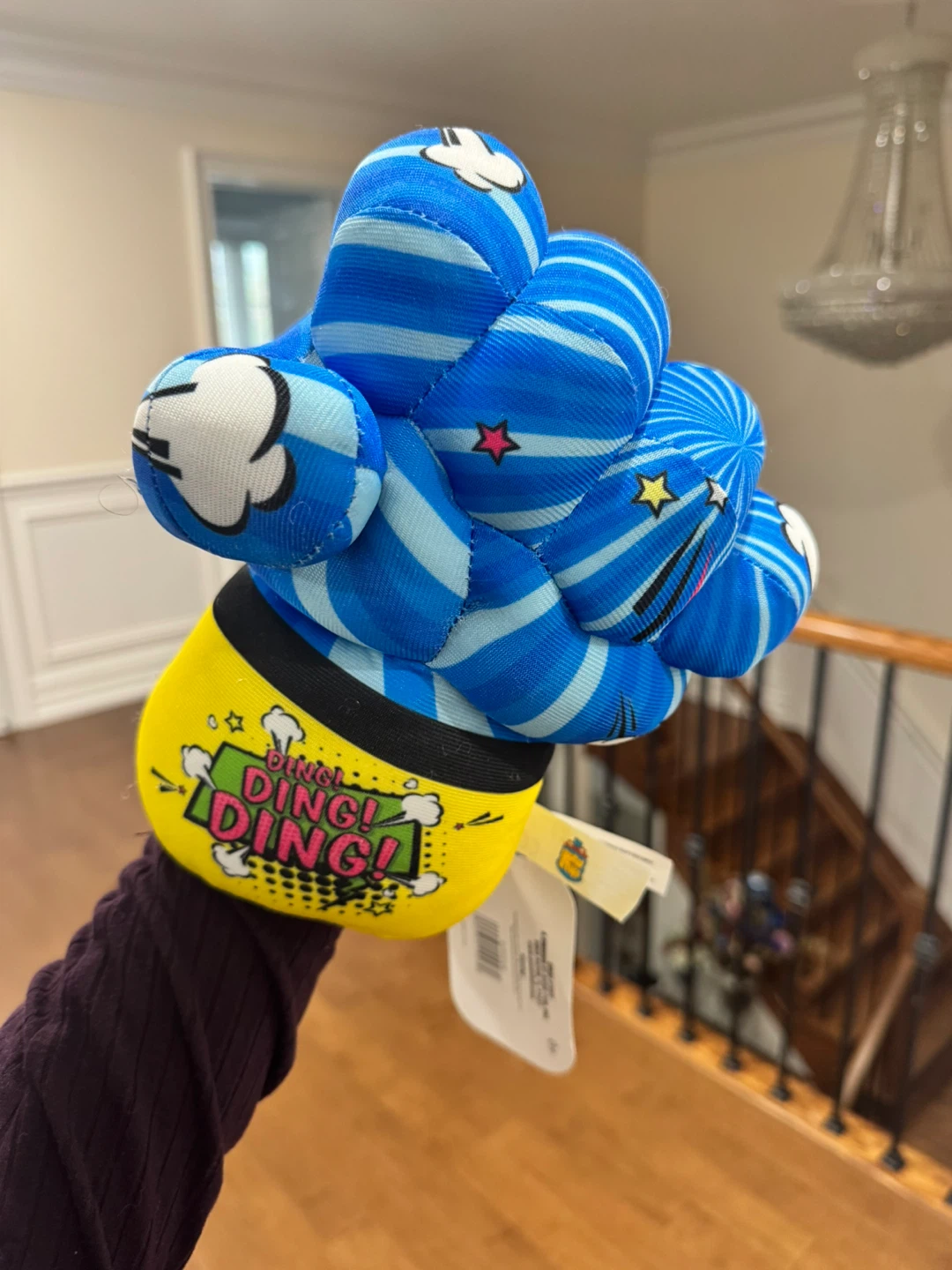 Ding! Ding! Ding! Punching Glove Toy plush - photo 2