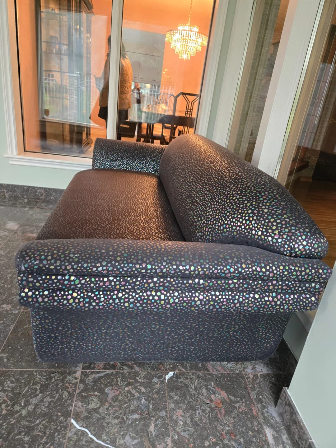 Sparkly Two-Seater Sofa - photo 2