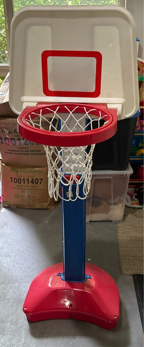 Adjustable Kids Basketball Hoop
