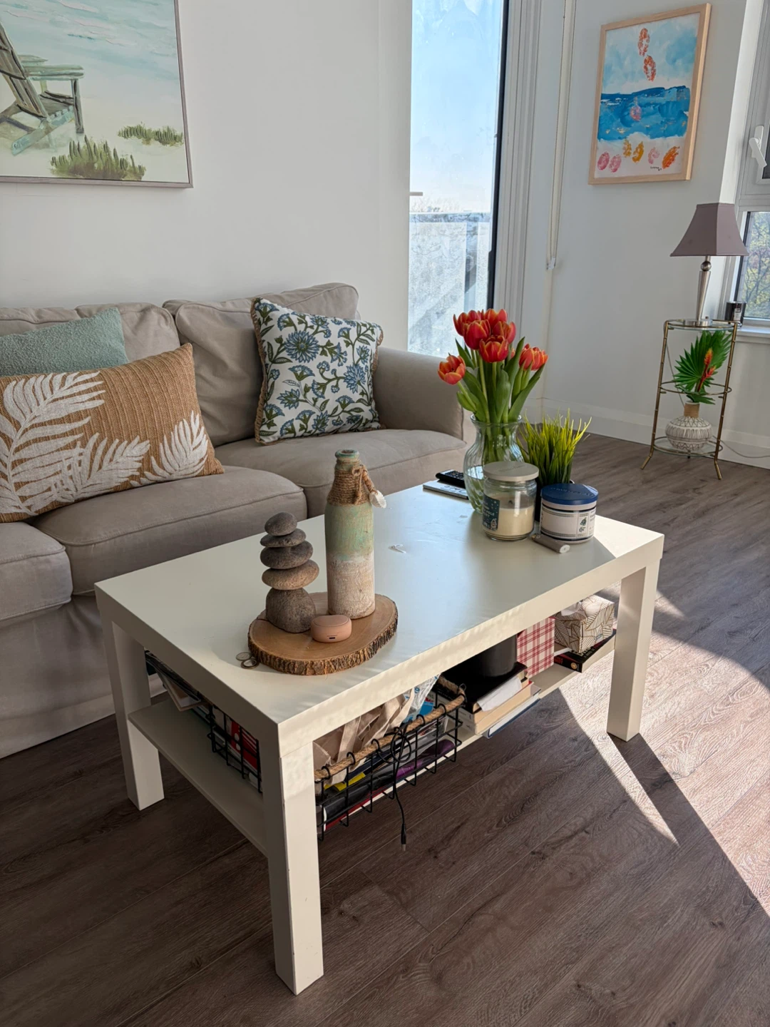 White Coffee Table