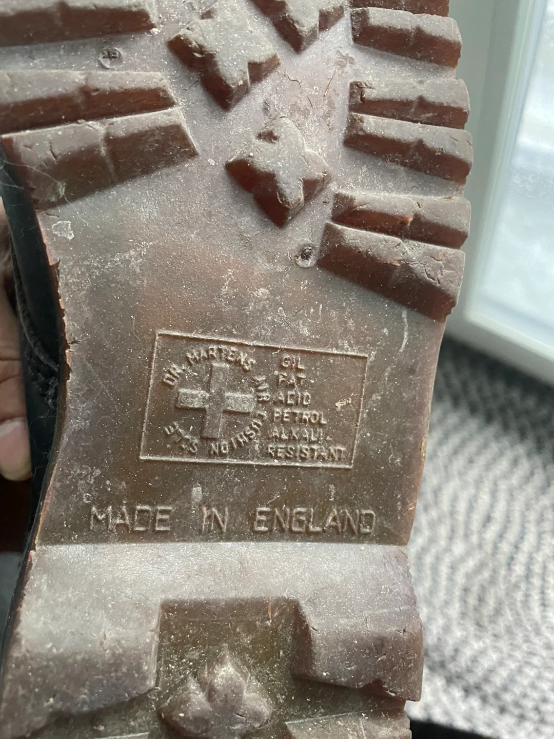 Dr. Martens Black Leather Boots Made in England - photo 2