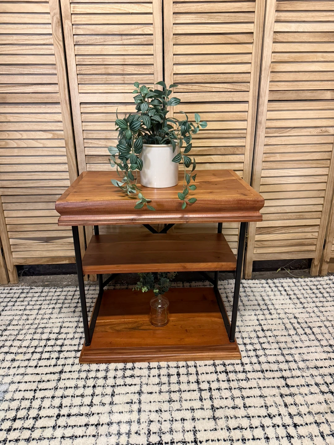Wooden End Table