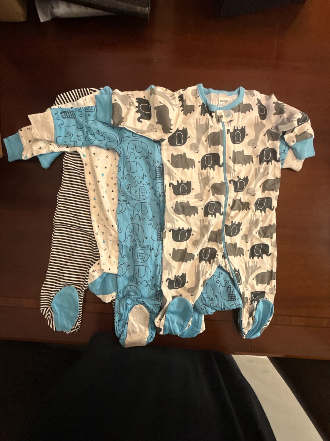Onesies Footie Pajamas - 3 Months - photo 2