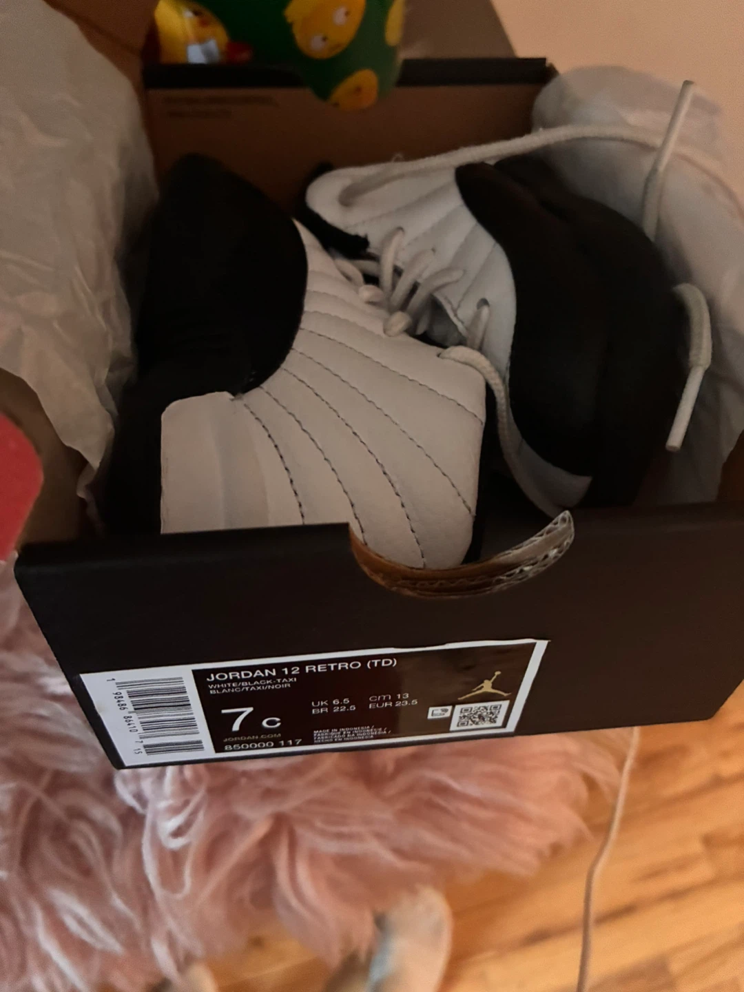 Jordan 12 Retro TD Toddler Size 7C - photo 4