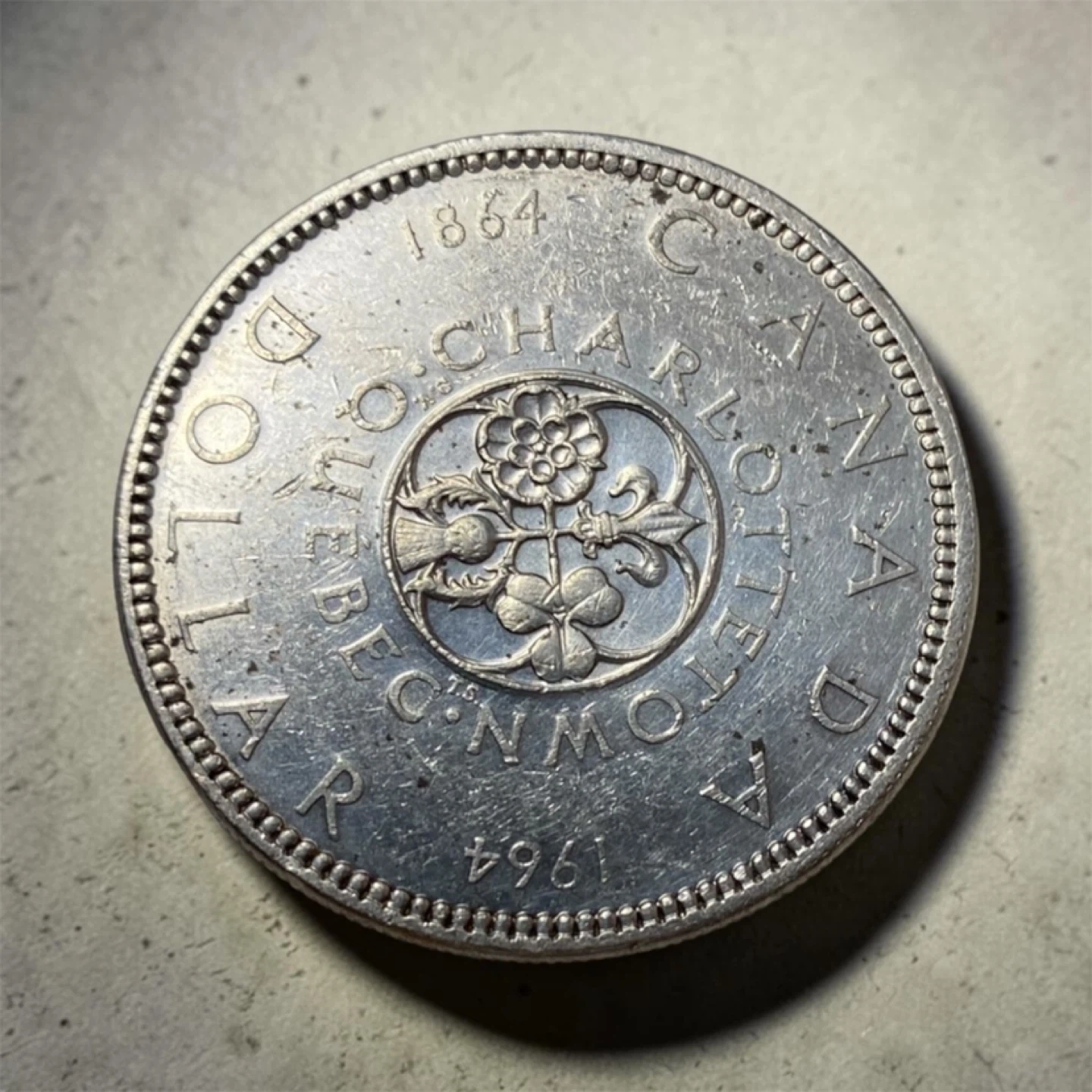 1964 Canadian Silver Dollar – Historic Silver Coin - photo 2