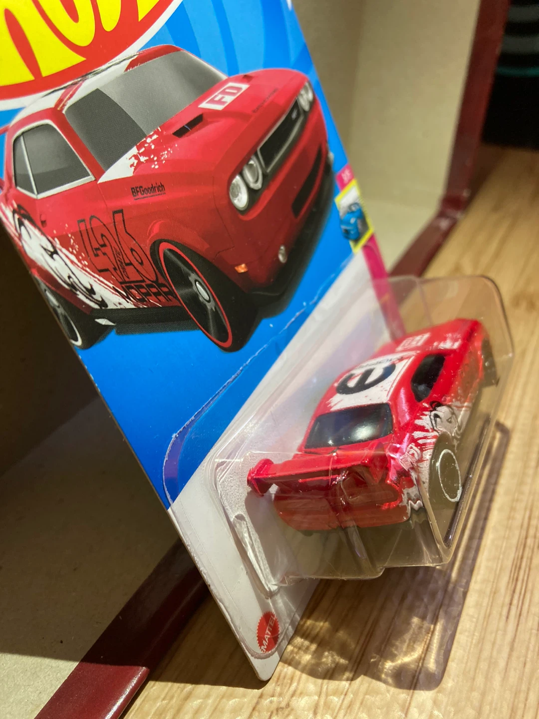 Hot Wheels / Dodge Challenger Drift Car / Red - photo 3