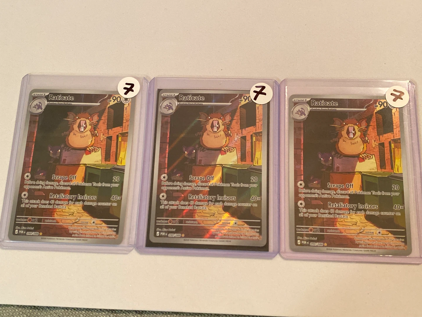 Raticate Pokémon Card - Perfect Order
