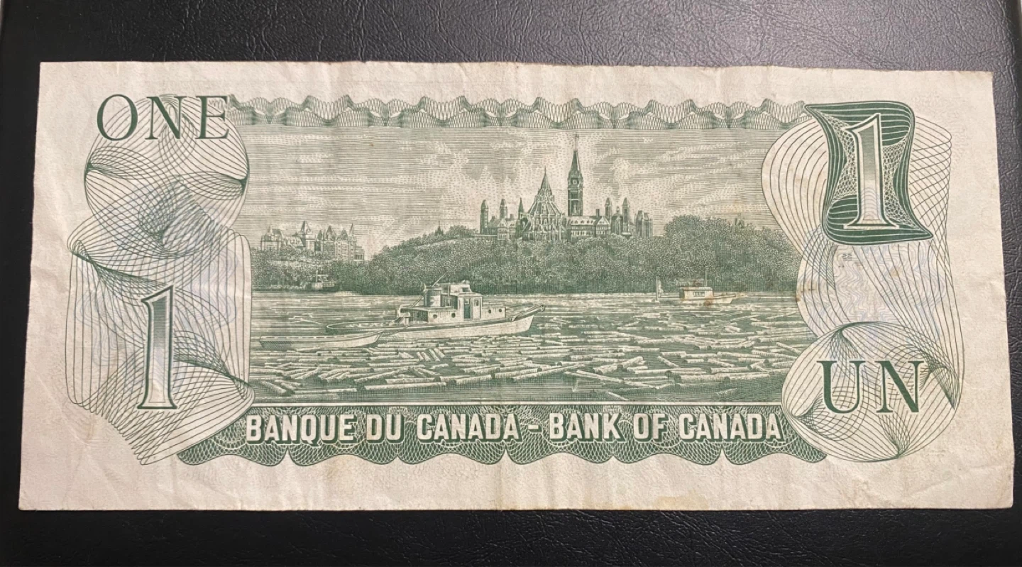 Canada 1 Dollar Banknote - 1973 - photo 2