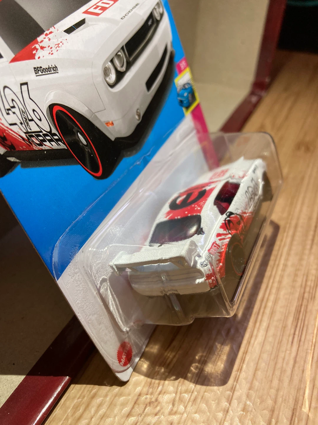 Hot Wheels / Dodge Challenger Drift Car / White - photo 3