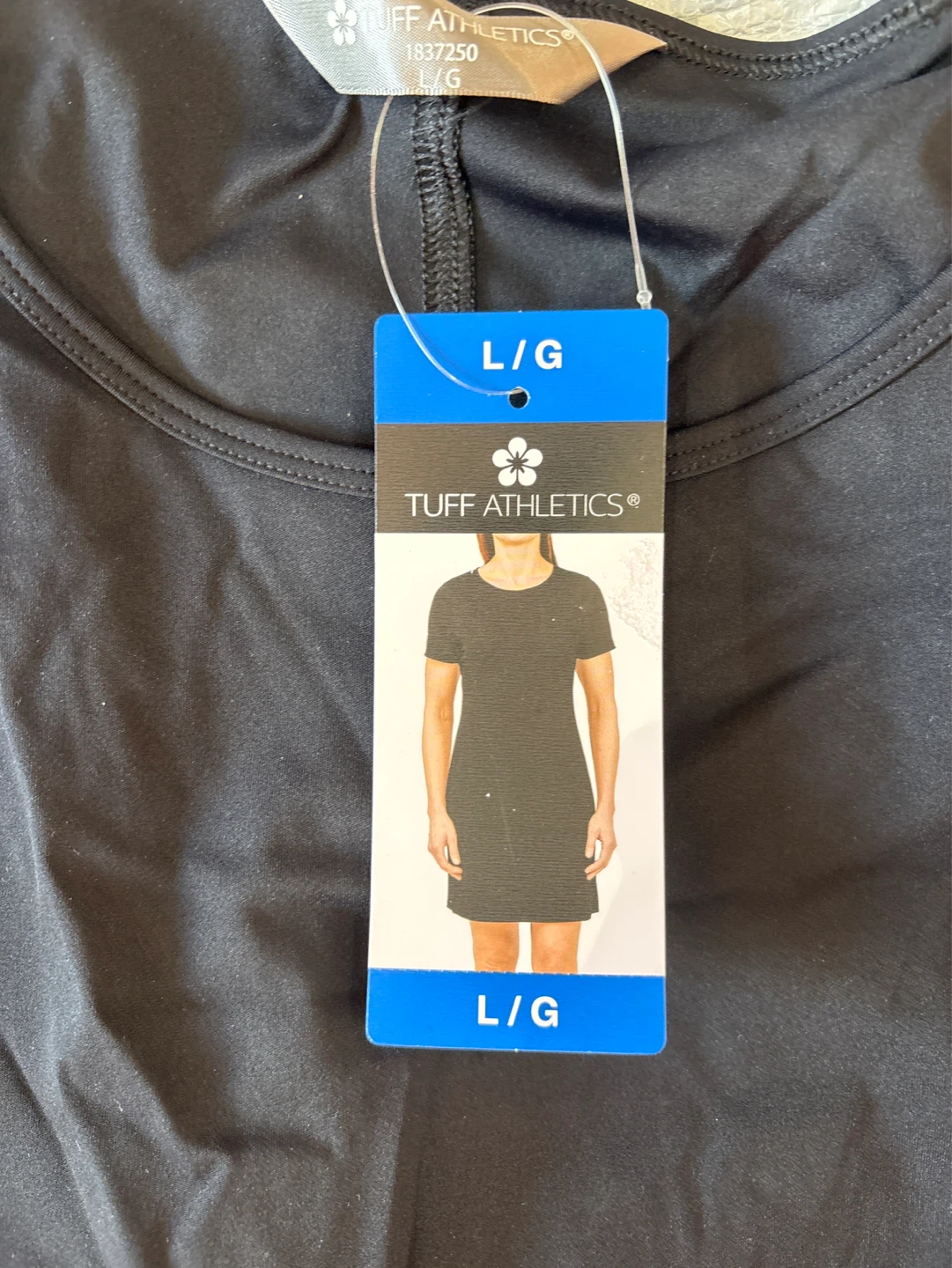 Tuff Athletics Black Short Sleeve Dress - L/G - photo 2