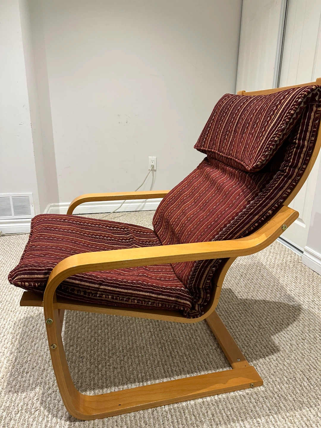 Wooden lounge chair ikea - photo 4