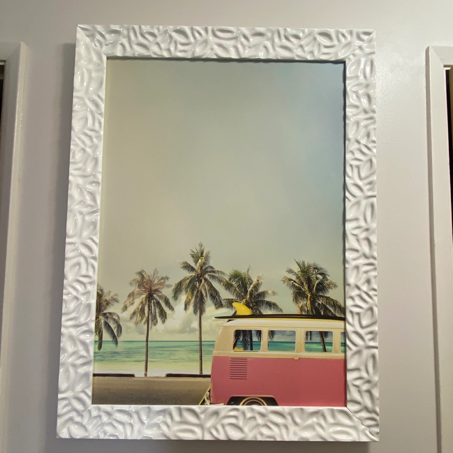 Set of Framed Beach Scene Wall Art