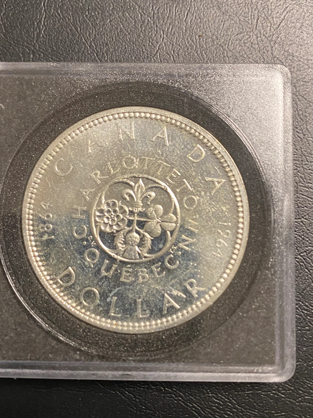1964 Canada  80% Silver Dollar Coin