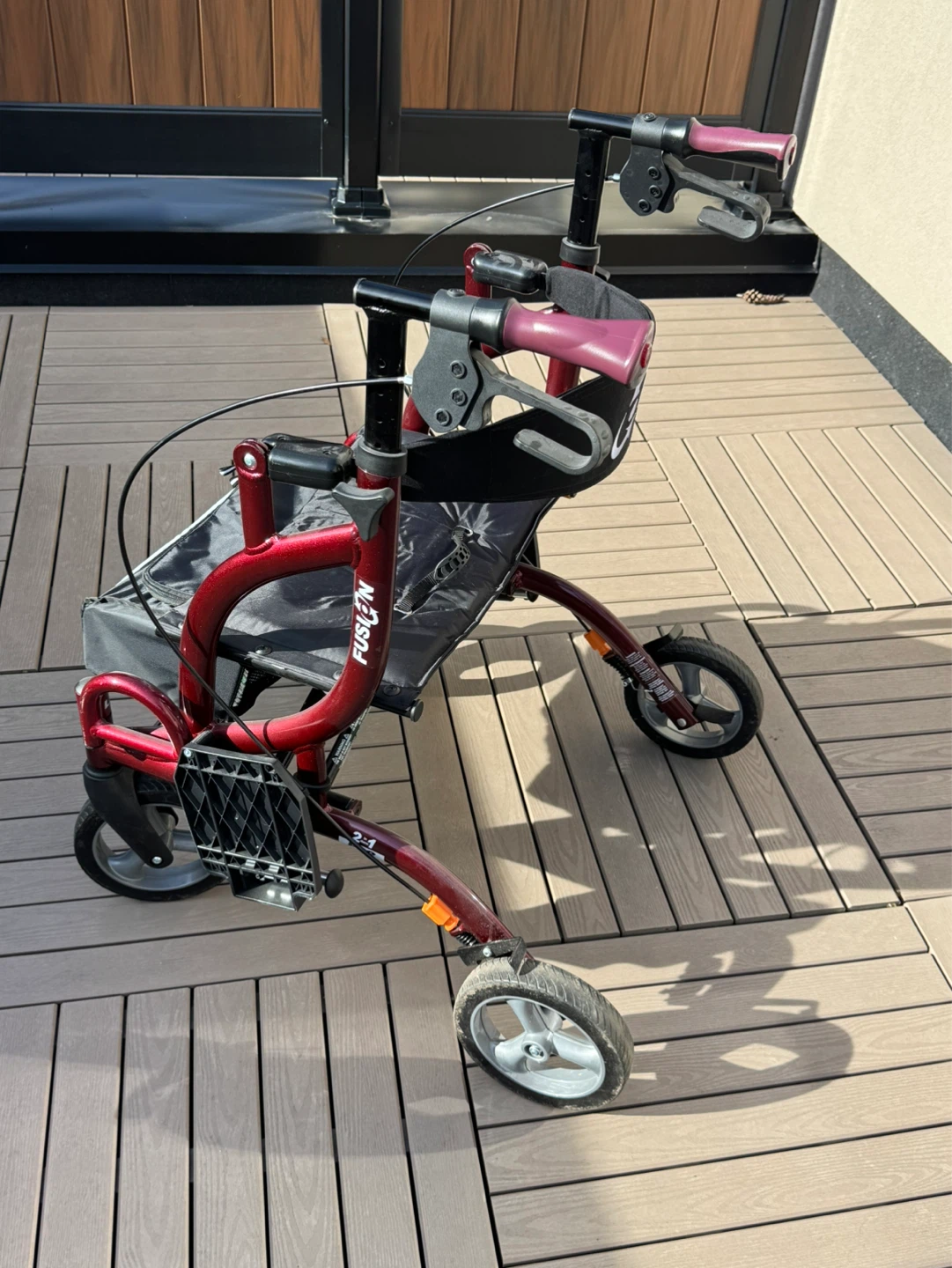 Airgo Fusion 2-in-1 Rollator and Transport Chair