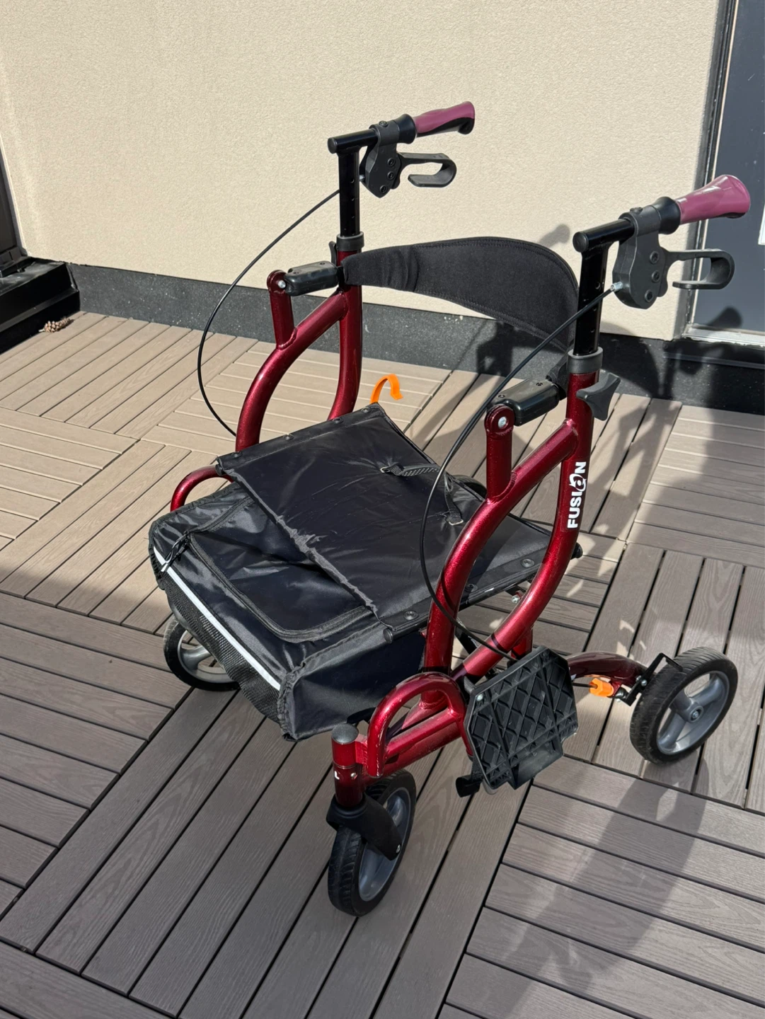 Airgo Fusion 2-in-1 Rollator and Transport Chair - photo 3