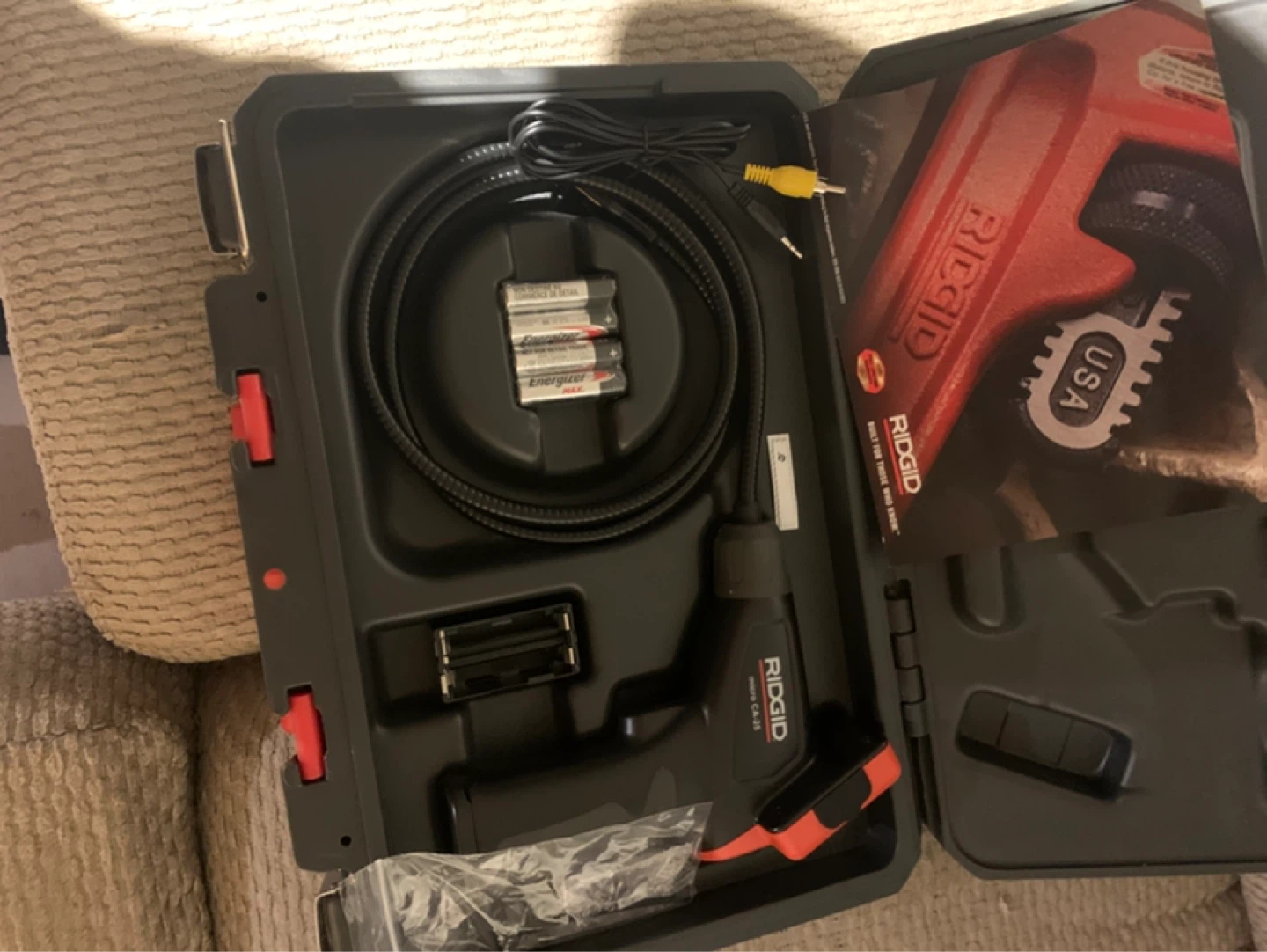 **NEW**. RIDGID Micro CA-25 Inspection Camera Kit - photo 2