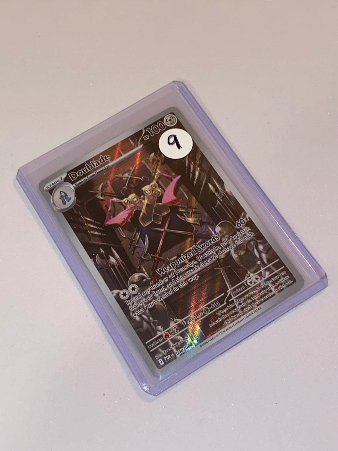 Pokemon Perfect Order Trading Cards: Spewpa and Doublade - photo 4