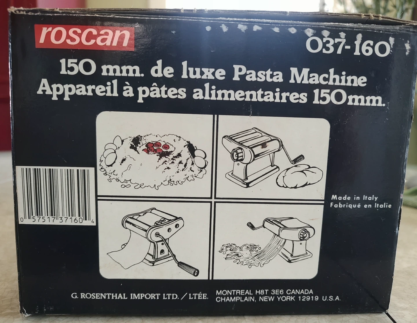 Roscan 150mm De Luxe Pasta Machine - photo 3