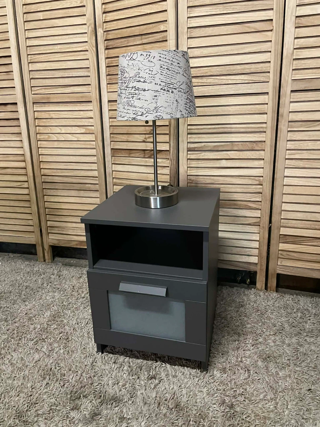 Grey Nightstand - photo 2