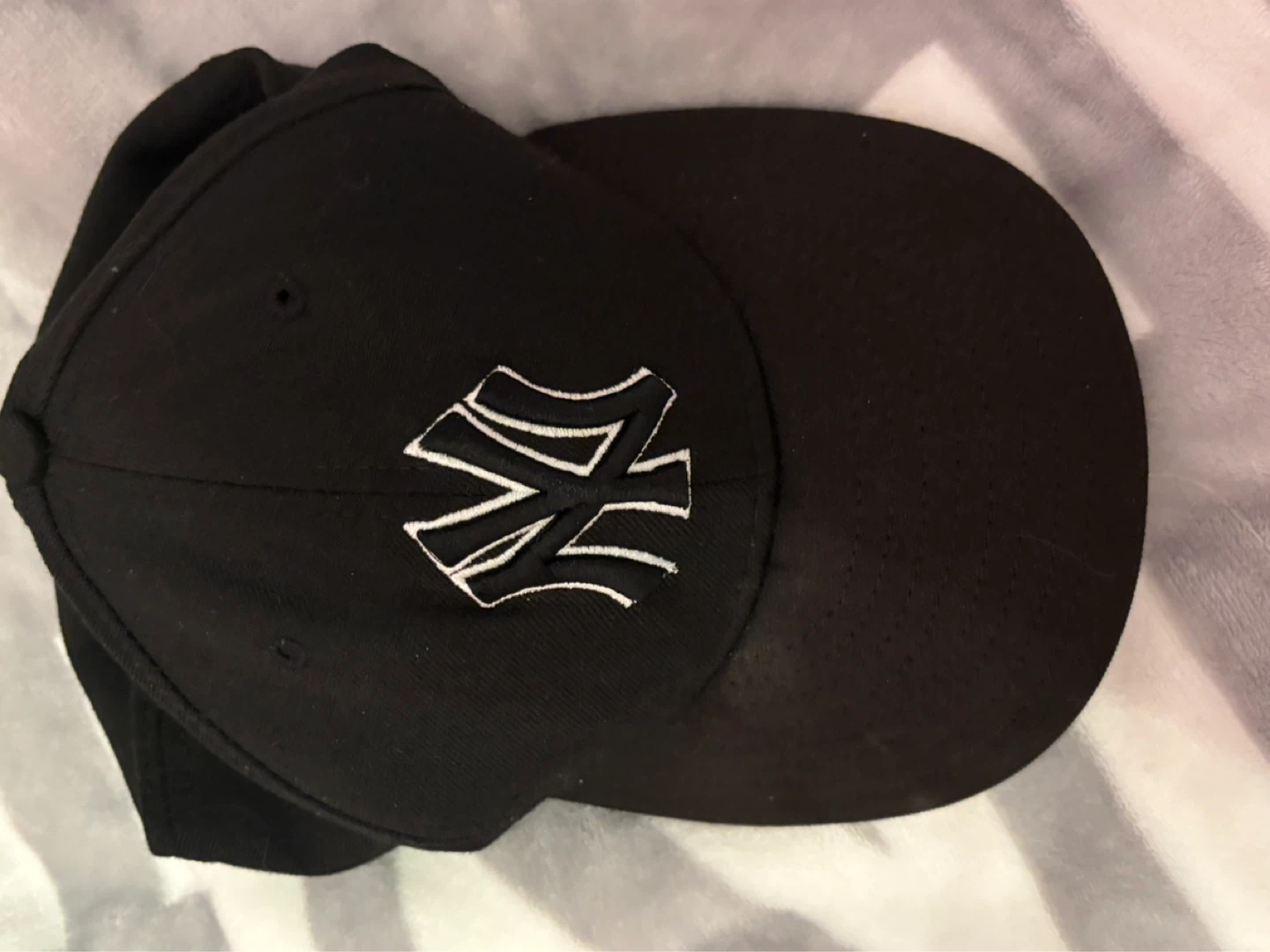 New Era Black Fitted Baseball Cap