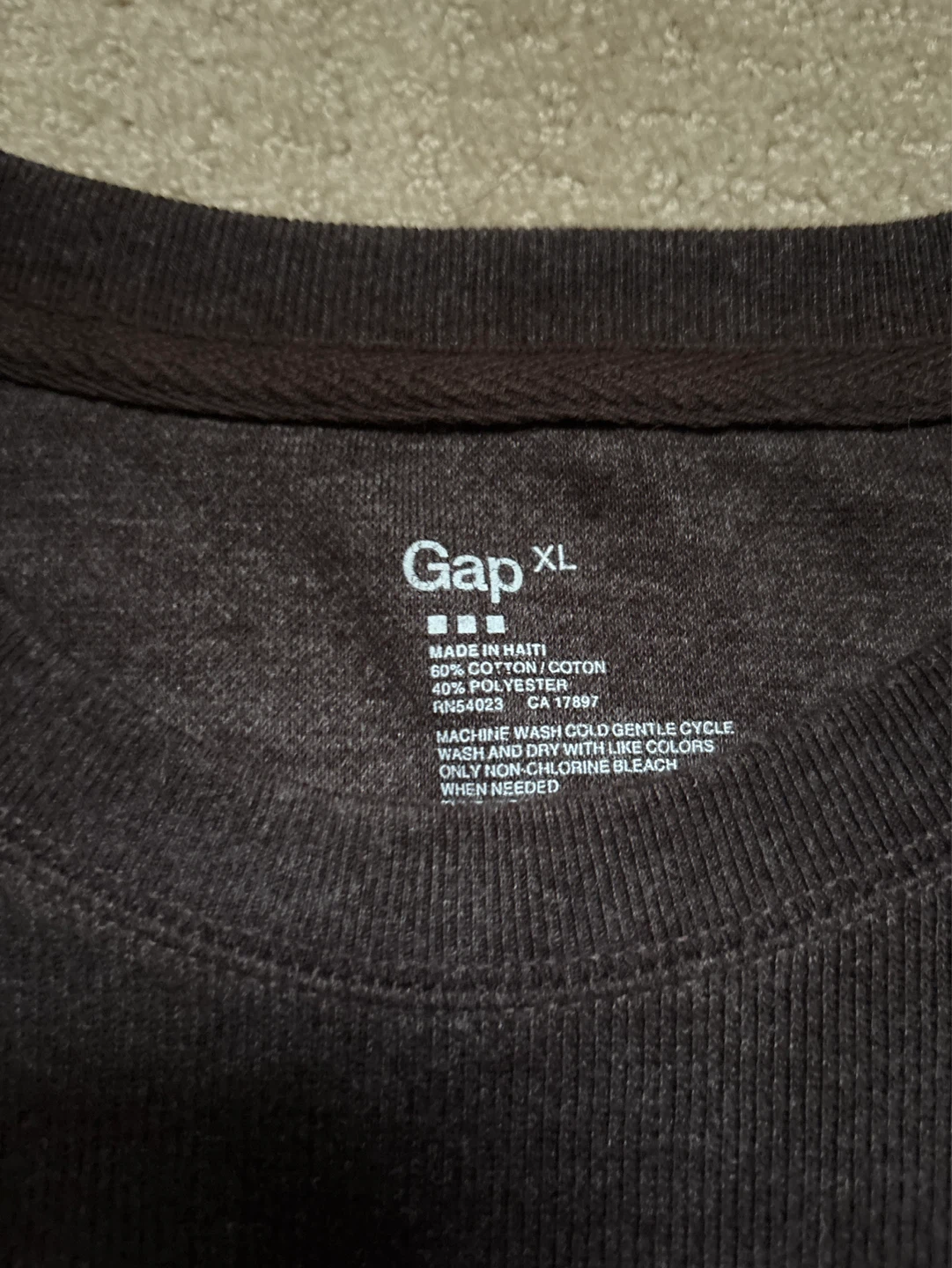 Gap Long Sleeve Shirt XL - photo 2