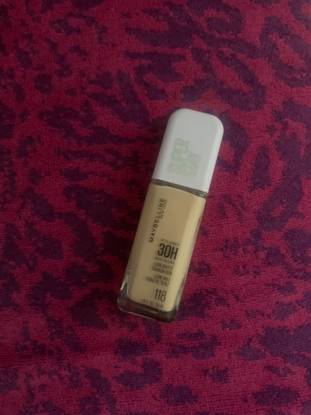 Maybelline Super Stay 30H Lumi-Matte Foundation 118