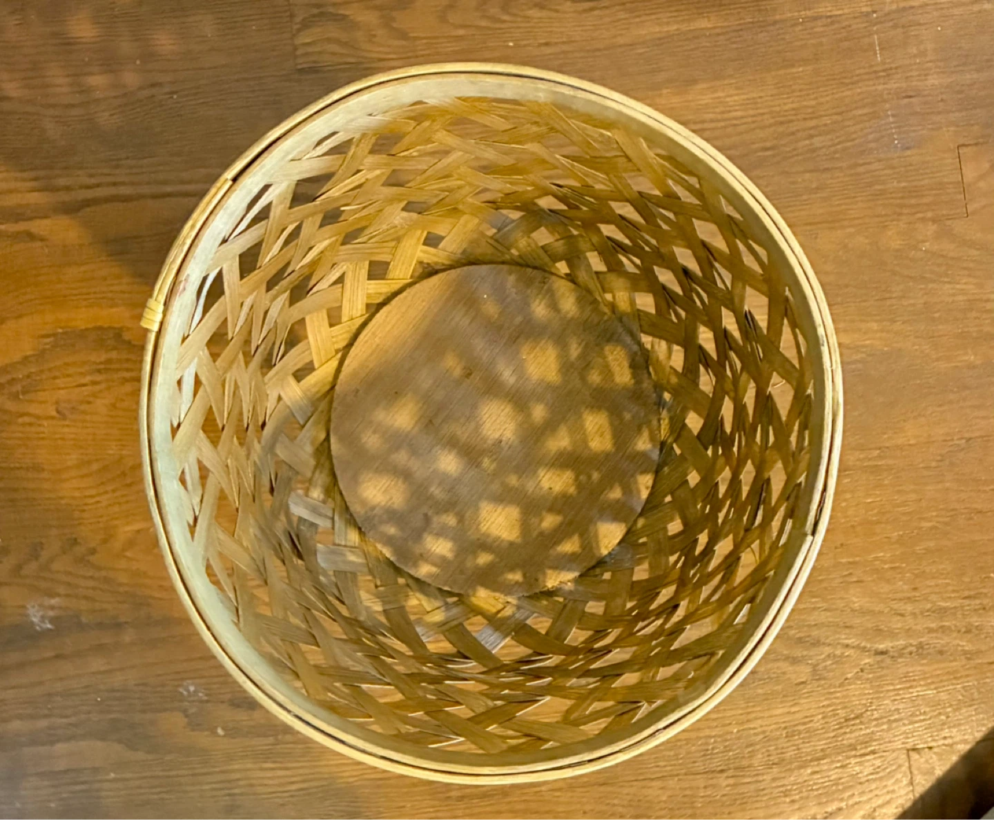 Woven Basket Plant Stand - photo 2
