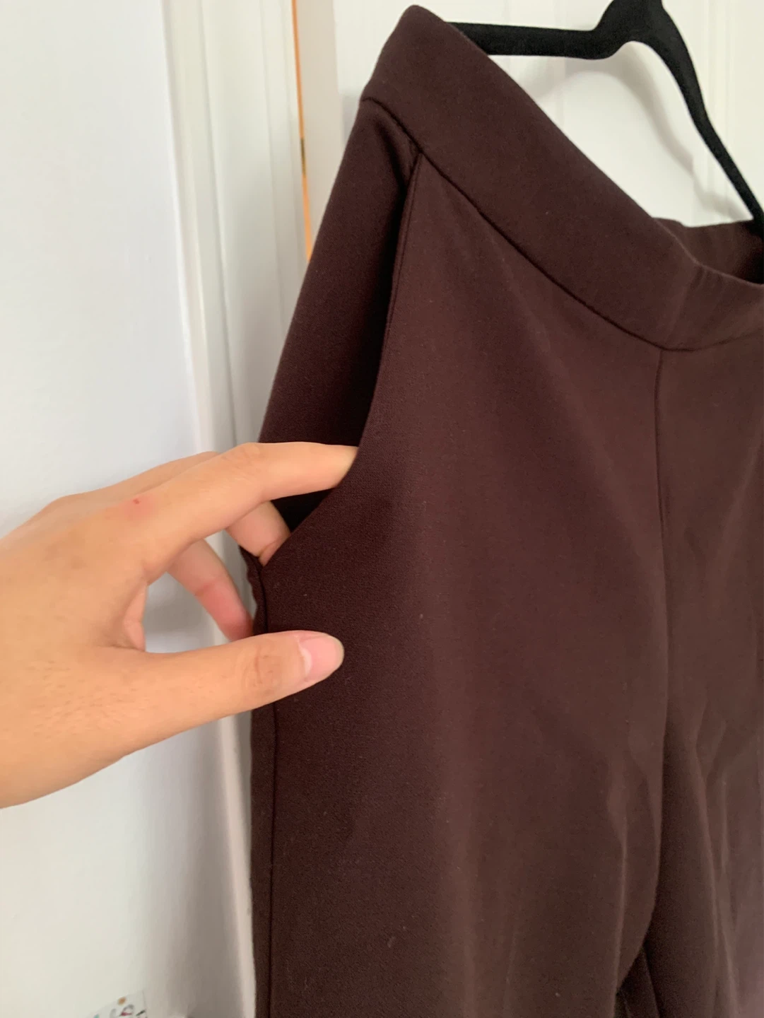 Women's Brown Cropped Pants - photo 3