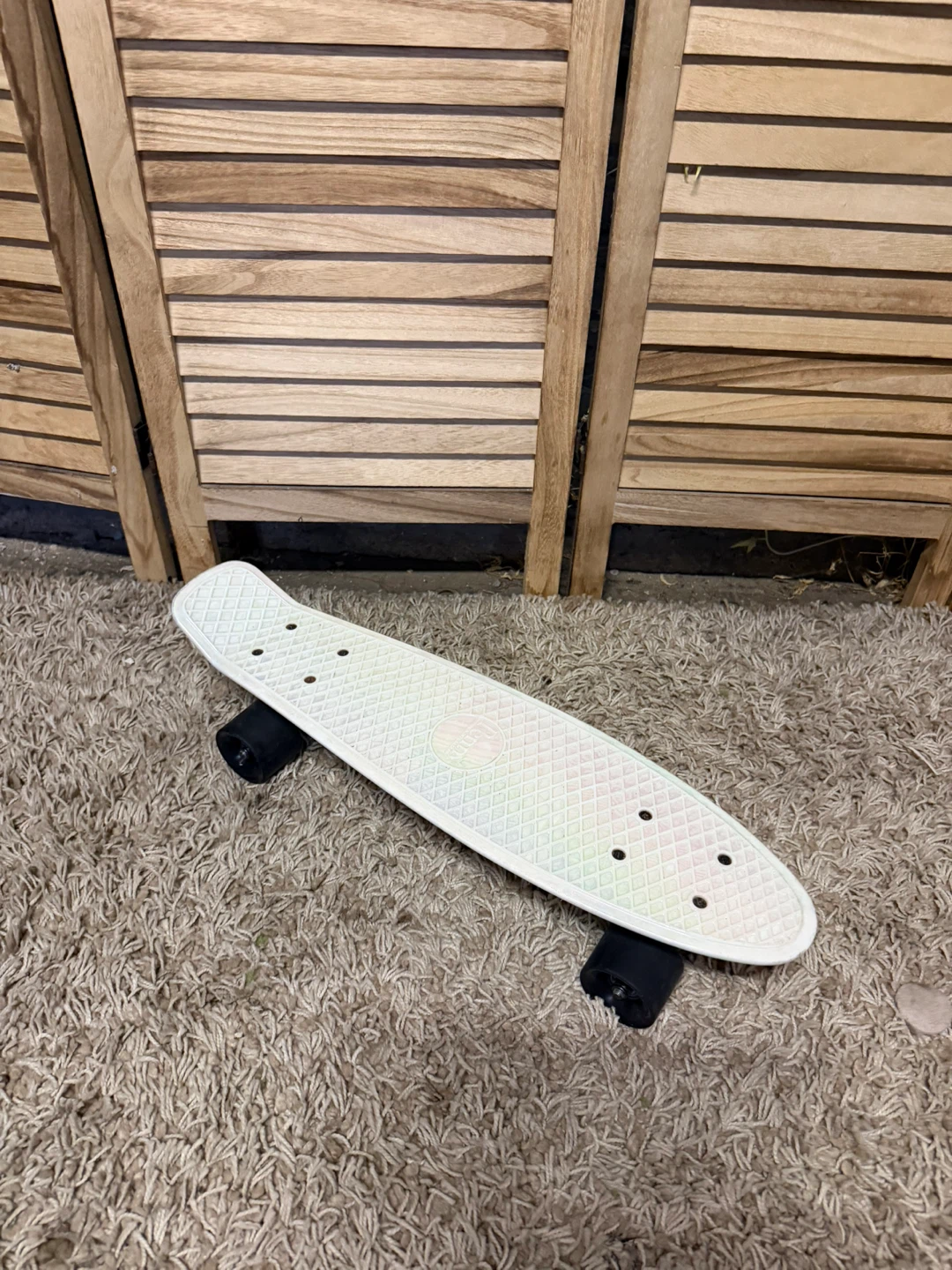 White Penny Board Skateboard - photo 2
